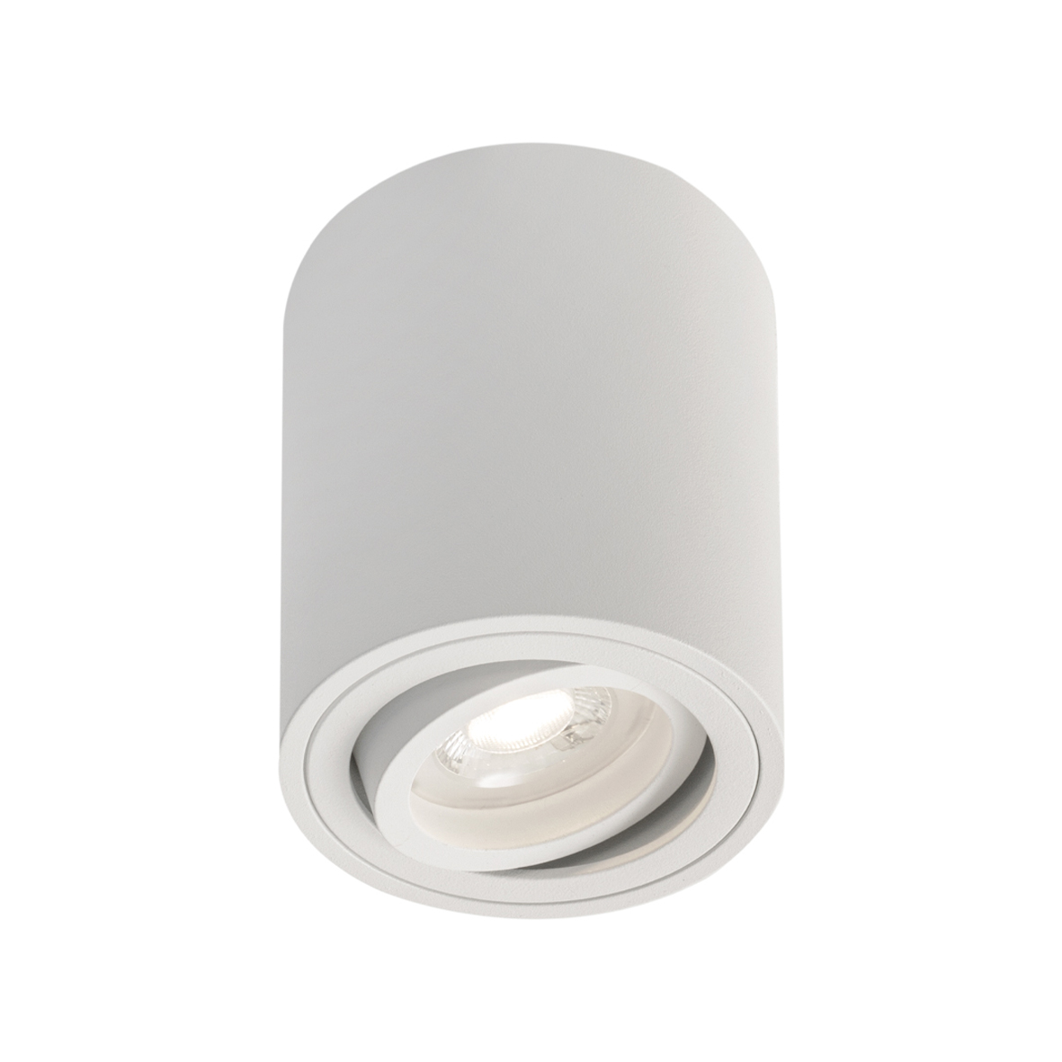 ARGO PIVOT – WHITE ROUND CEILING LAMP ORIENT GU10