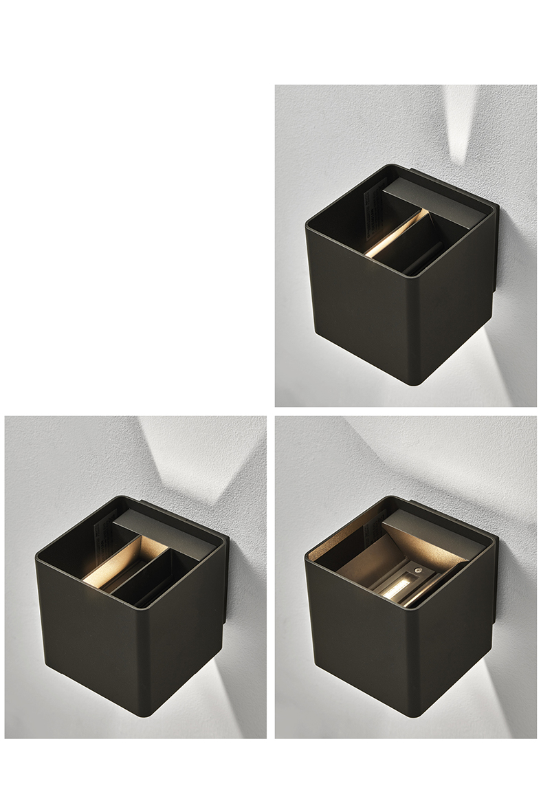 GHEE EVO - WHITE LED WALL LAMP 10W 30-130° IP65 3000K CRI80 - Image 4