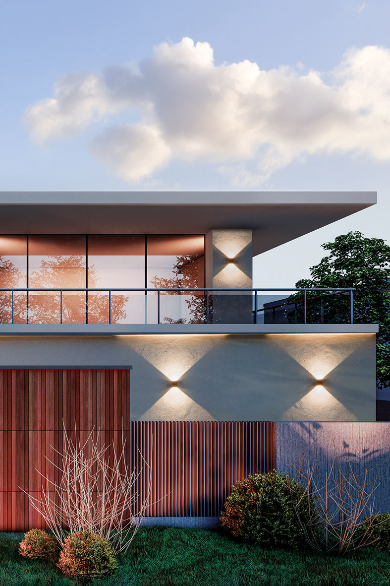 GHEE EVO - WHITE LED WALL LAMP 10W 30-130° IP65 3000K CRI80 - Image 5