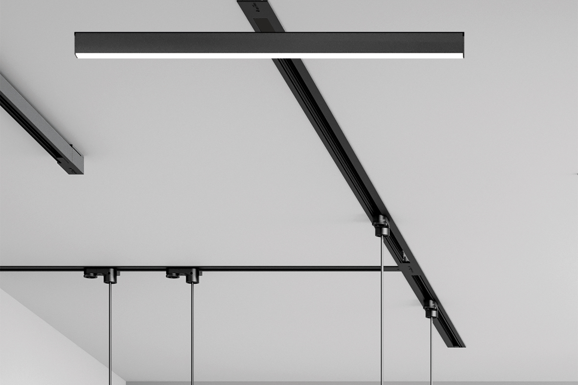 RAK - WHITE LED LINEAR LIGHT FOR THREEPHASE TRACK 32W IP20 3000-4000K CRI90 - Image 4