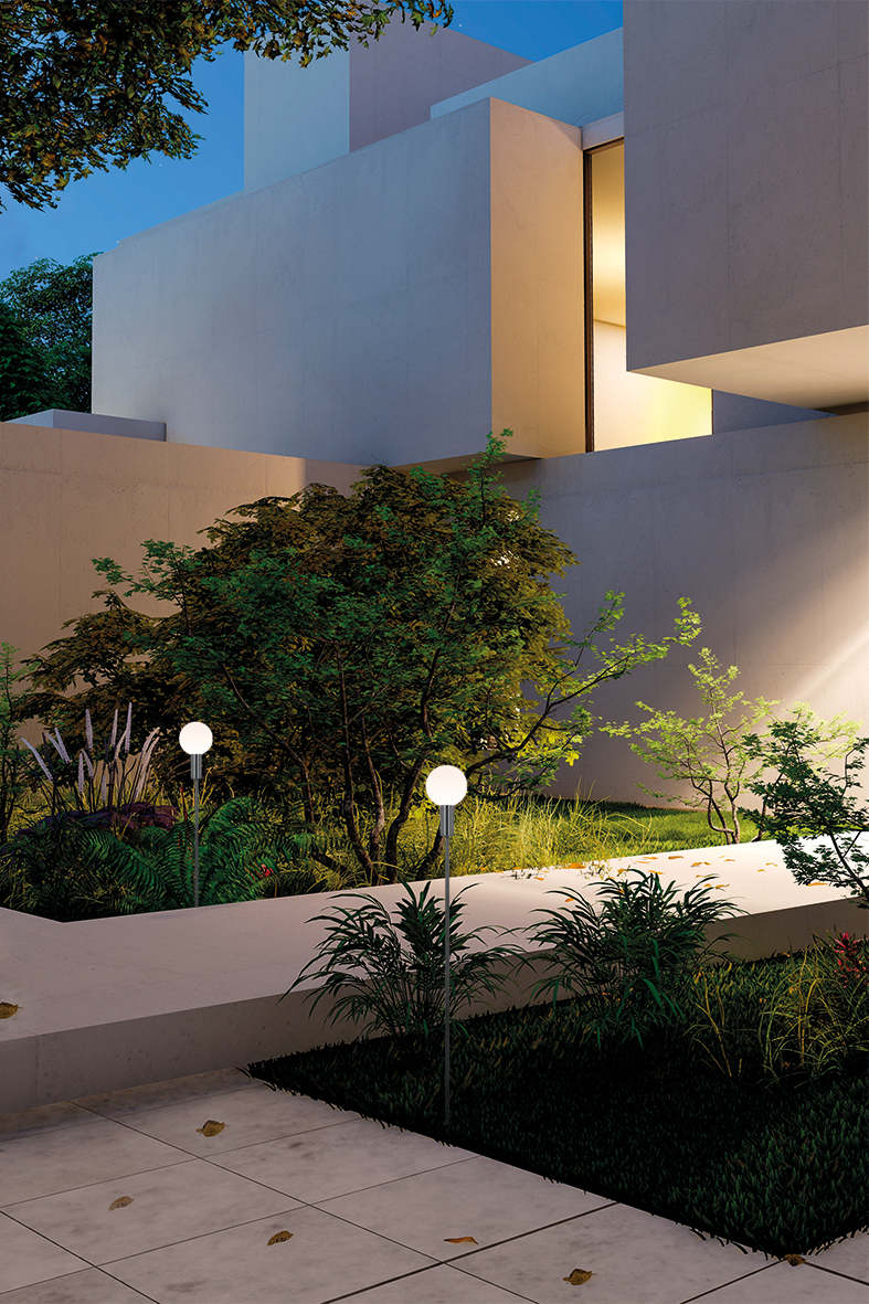 TORCH - BOLLARD IN ACCIAIO LED 48V 2,1W 93° IP65 3000K CRI80 - immagine 4