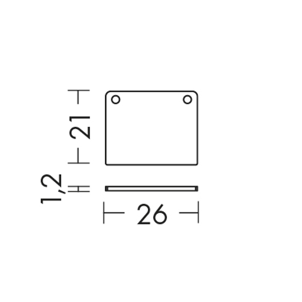 TAPPO DI CHIUSURA BIANCO CON VITE DI BLOCCO
