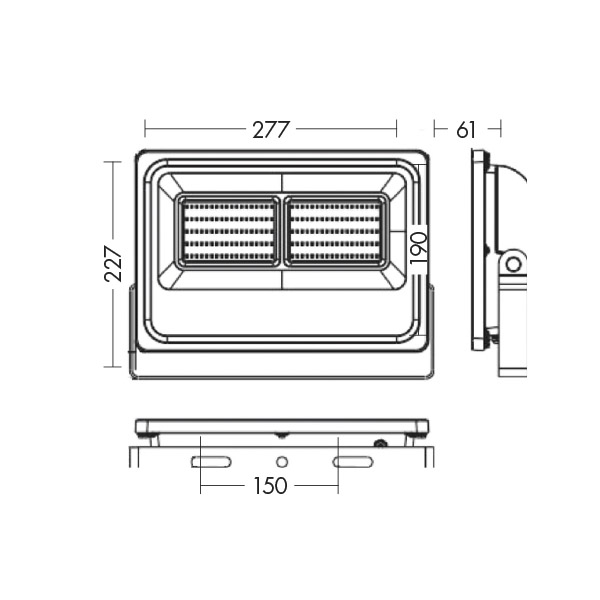 DON - PROIETTORE LED 30W 3000K IP65 DON005