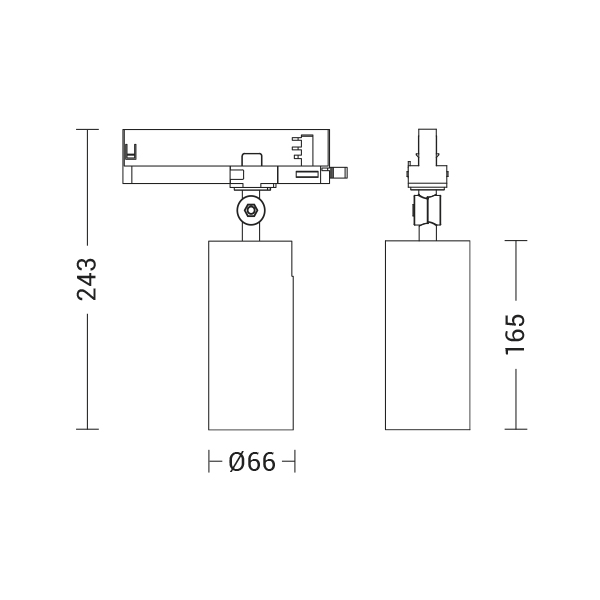 PROIETTORE BINARIO TRIFASE BIANCO LED 32W I