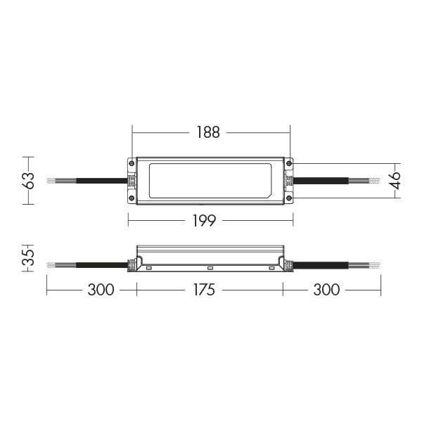 ALIMENTATORE 48V 220/240V MAX 100W 50/60HZ