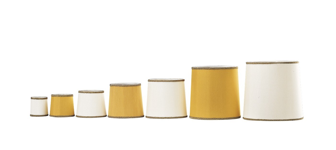 ACCESSORI – LAMPSHADES SHANTUNG ATT.A MOLLA