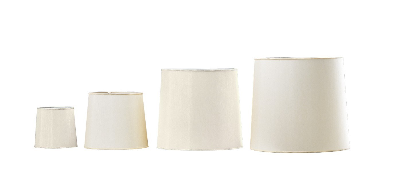 ACCESSORI – LAMPSHADES SHANTUNG ATTACCO E14