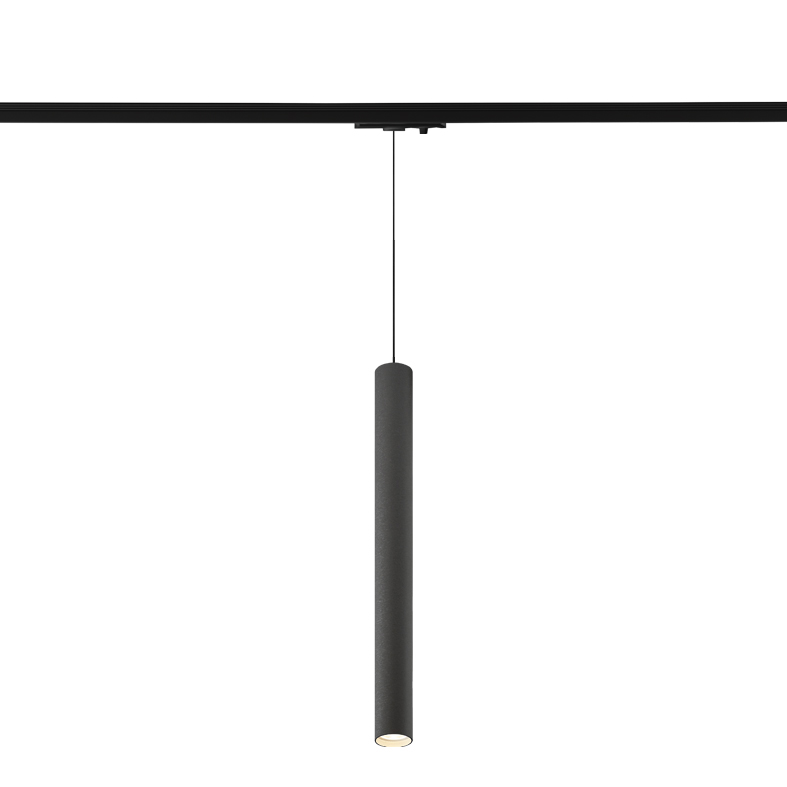 AXIOM EVO – SOSPENSIONE BINARIO MONOFASE TITANIO GU10 50W IP20 60CM