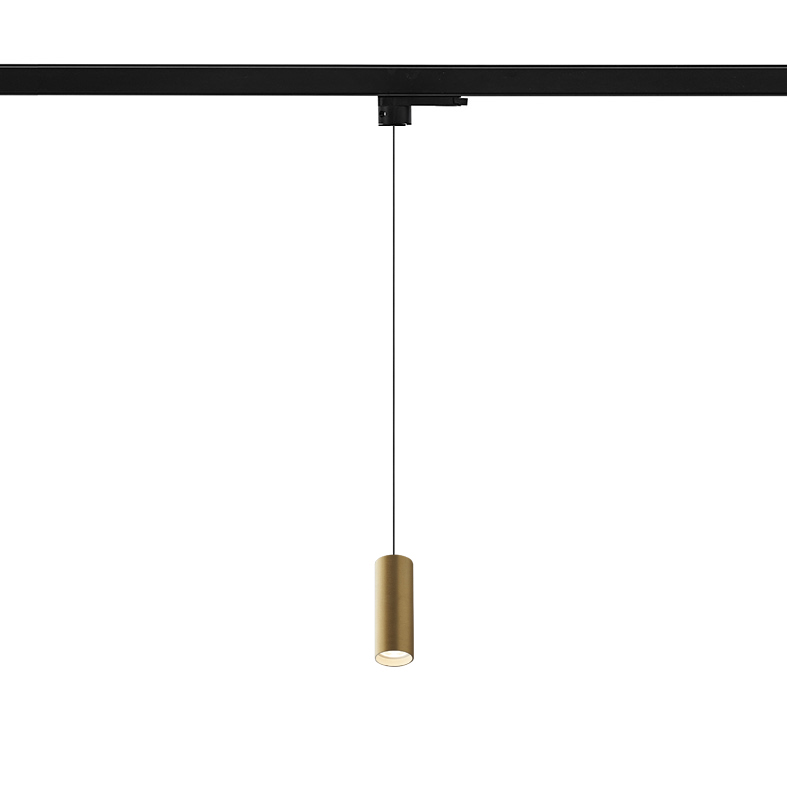 AXIOM EVO – SOSPENSIONE BINARIO TRIFASE ORO GU10 50W IP20 15CM