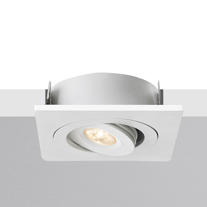 JAVA – RECESSED WHITE 3W 3K