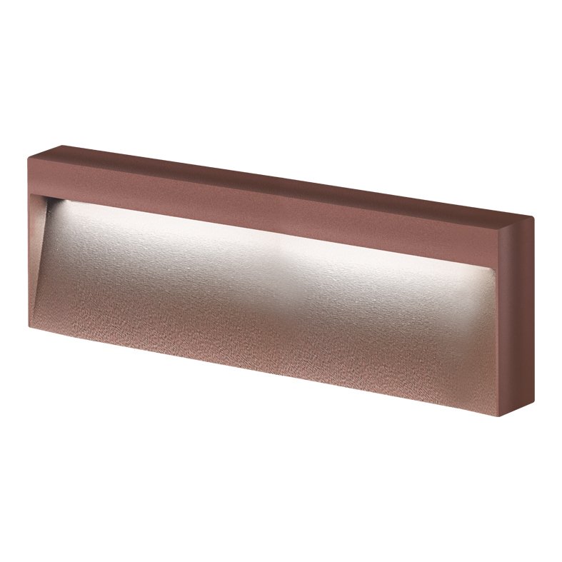 KIKI – APPLIQUE CORTEN LED 8W 50° IP65 3000K CRI80 25CM