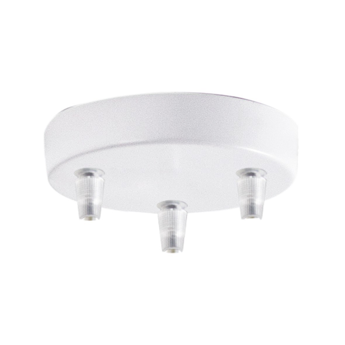 ACCESSORI – WHITE CEILING ROSE 3 SLOTS + DECENTRALIZATION