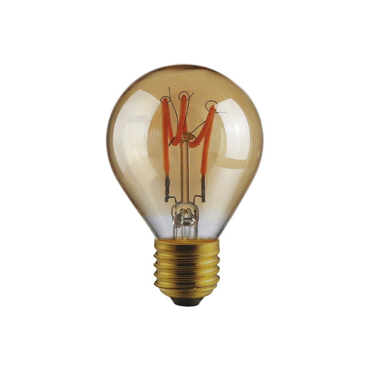 LAMPADINE – SFERA LED E27 4W GOLD 2200K