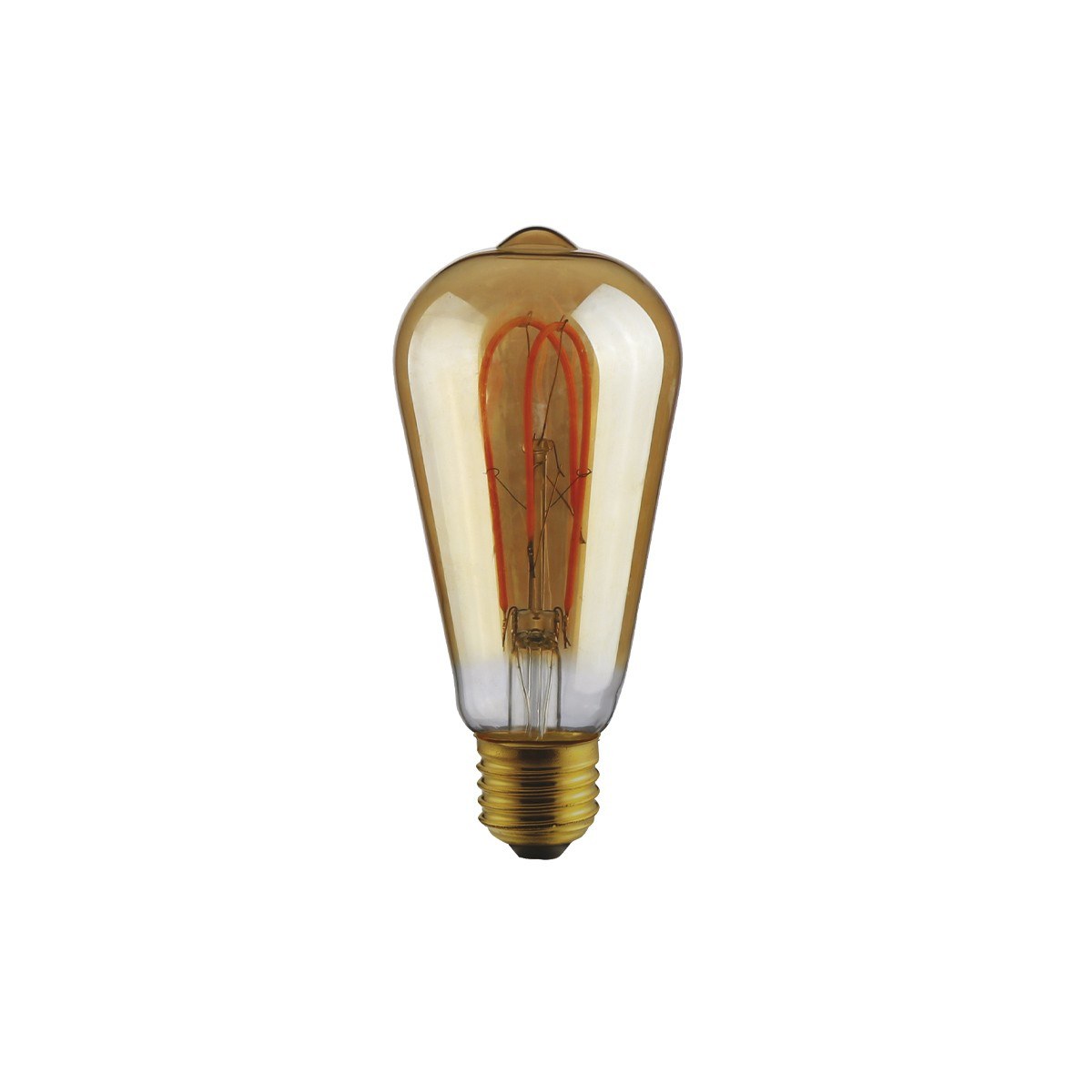 LAMPADINE – LED  D64 GOLD  8W 2200K