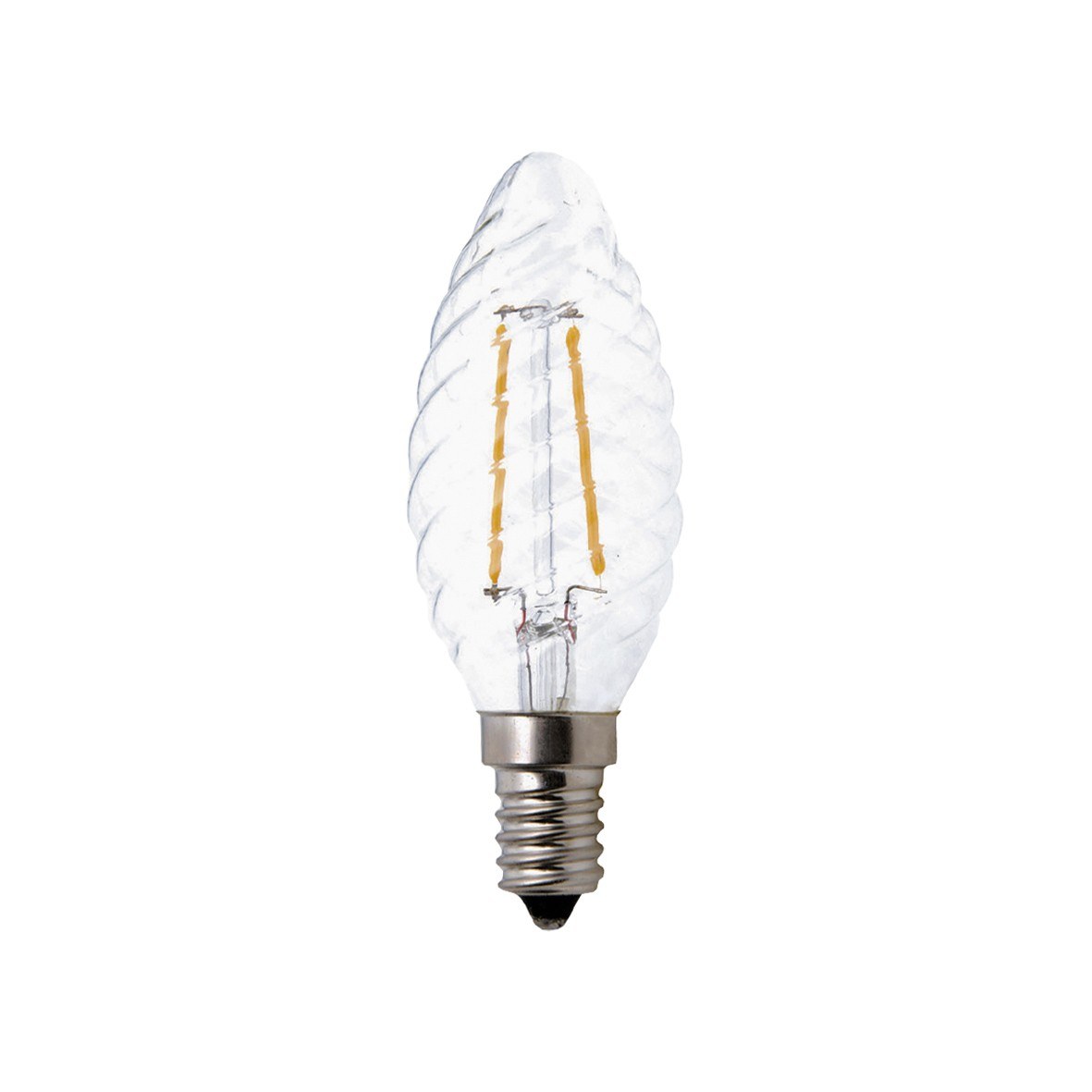 LAMPADINE – TWISTED SHAPE LED E14 COB LINEAR 4W