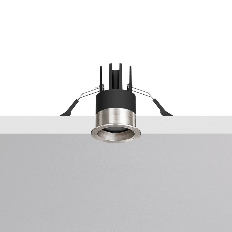 MEGA EVO – DOWNLIGHT NICHEL OPACO TONDO LED 3,4W 2700K IP65