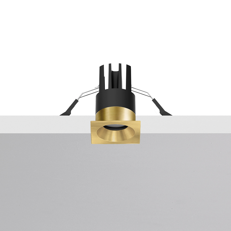 MEGA EVO – DOWNLIGHT ORO QUADRATO LED 3,4W 2700K IP65