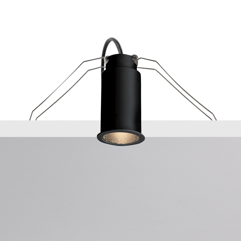 MICRO – DOWNLIGHT NERO LED 5W 36° 3000K IP20 CRI90