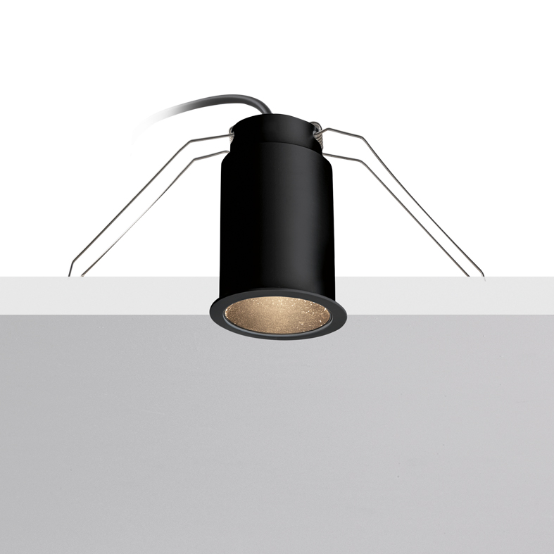 MICRO – DOWNLIGHT NERO LED 7,5W 36° 3000K IP20 CRI90