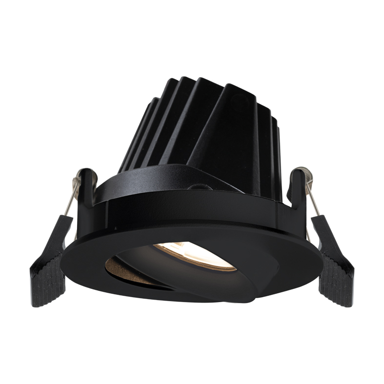 RASTER – DOWNLIGHT FRAME NERO LED 6W 60° IP20 3000K CRI90