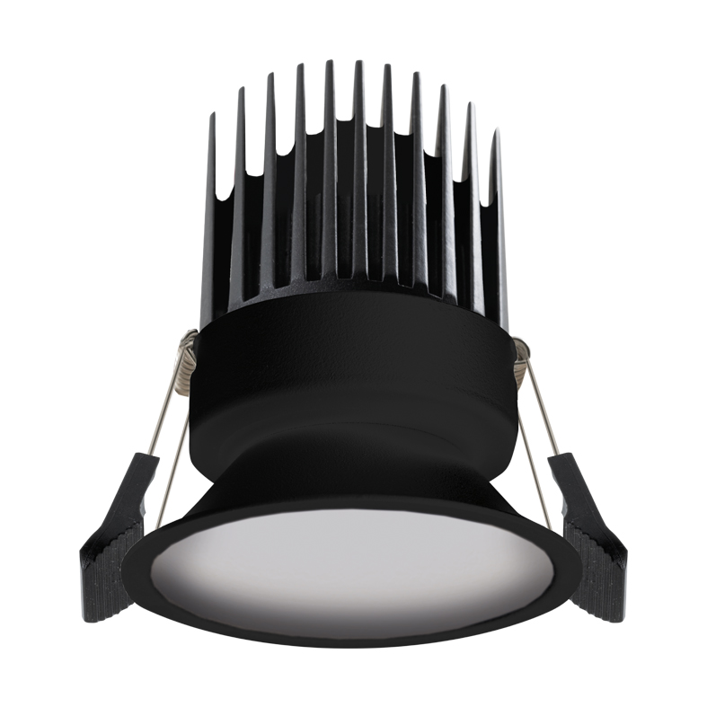 RASTER – DOWNLIGHT RECESSED NERO LED 8,5W 60° IP20 3000K CRI90