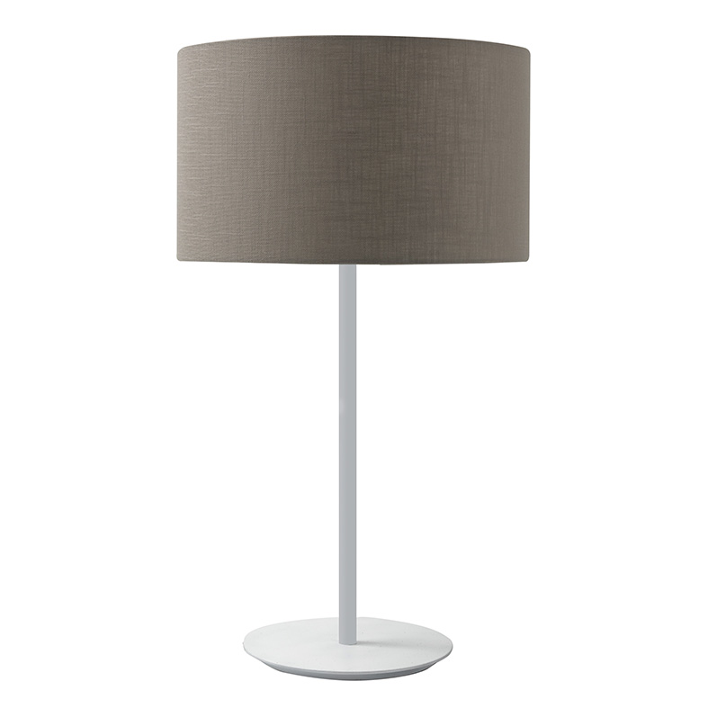 VIVIEN – WHITE TABLE LAMP CIL DOVE-GREY