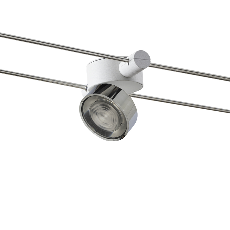 WIRE – SISTEMA A TESATA BIANCO/CROMO LED 13W 38° IP20 3000K CRI90